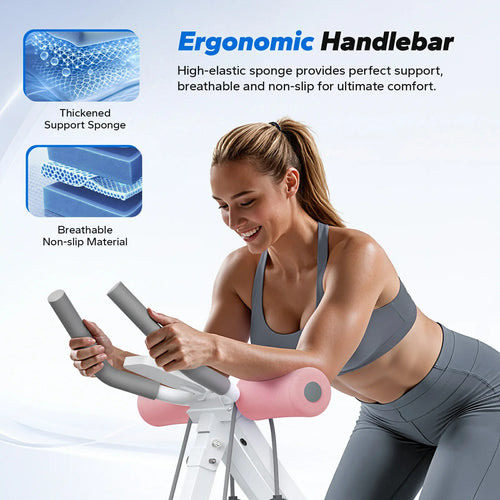 Dual-Track Ab Machine for Core Training